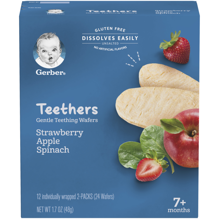 strawberry teether