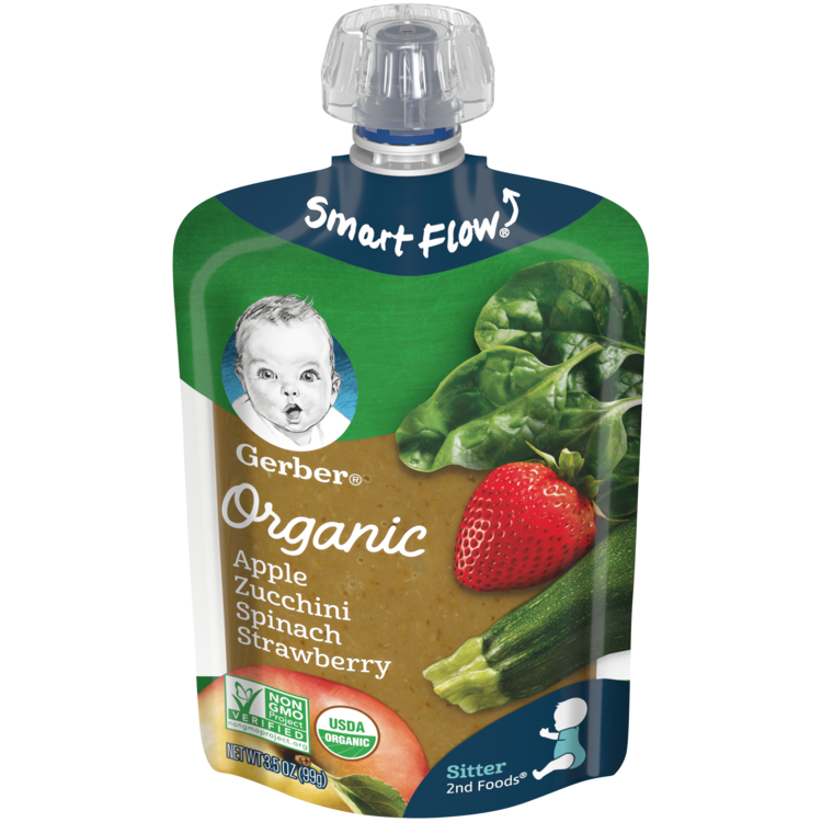 gerber teethers strawberry apple spinach