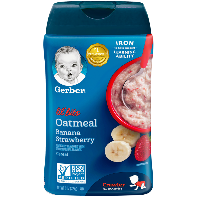 gerber strawberry cereal