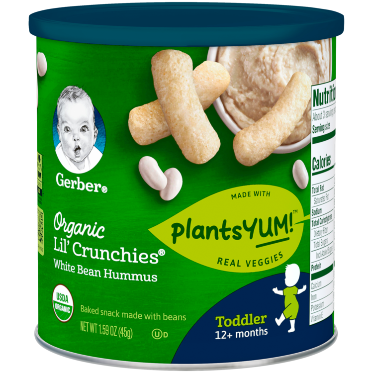 gerber food for 12 months